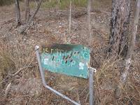 Wacol - Obstacle Course Sign